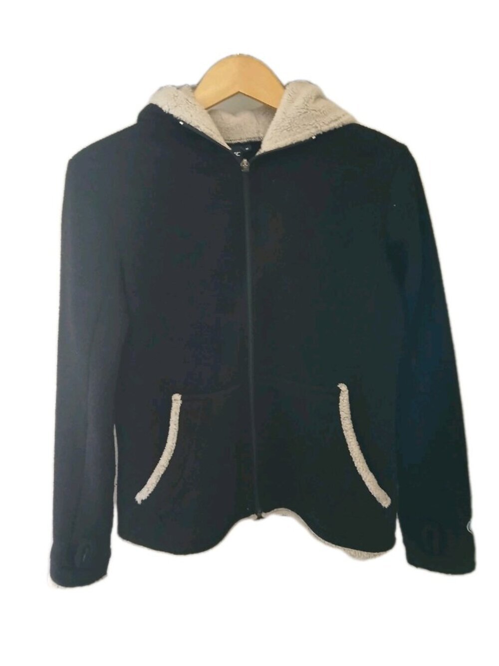 KÜHL Alfpaca Full Zip Fleece Hooded Jacket Size Medium Hike Camp Granola Girl